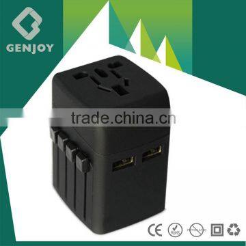 2015 Genjoy Promotion gifts cell phone charger -- travel adapter thailand usb