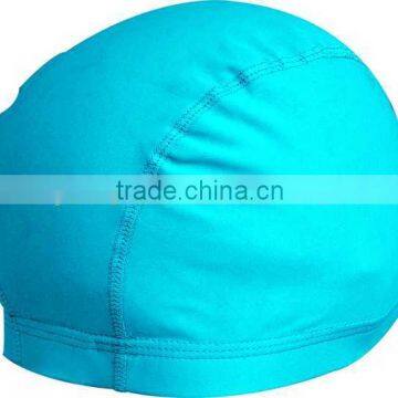 2015 factory price manufactuer lycra swim caps, college swim caps