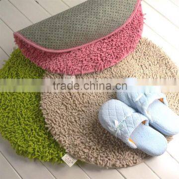 Microfiber Heart Shape Bedroom Mat photo-6