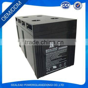 Factory sale wind solar hybrid power system usage Battery 2v 2500AH