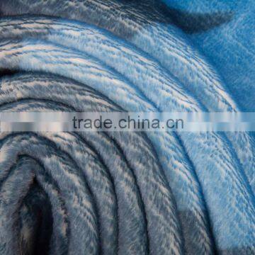 Home Fashion Custom Made Heat Transfer Printed Throw Blanket photo-6