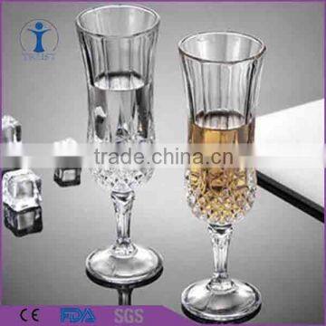 Wedding bar machine made crystal champagne flute                        
                                                Quality Choice