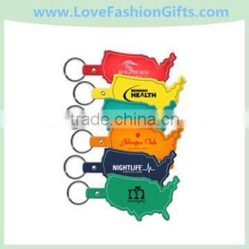 Personalized Imprinted United States Flexible Key Tags