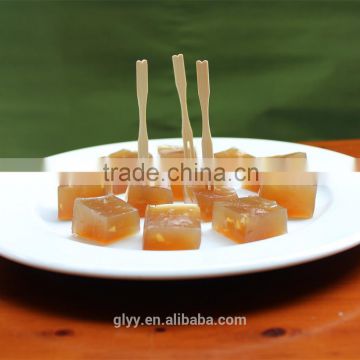 Disposable Bamboo Fruit Picks for Jelly