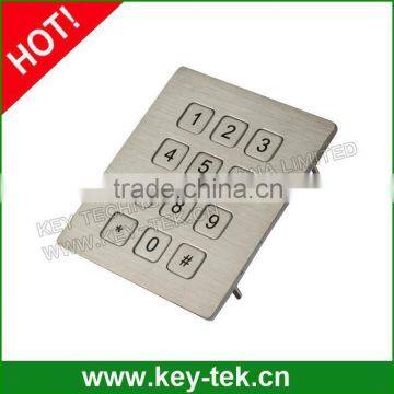 2016 New IP65 Wholesale USB PS2 Metal Numeric Keypad photo-2