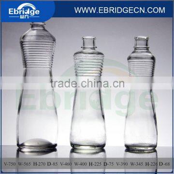 clear mineral water glass drinks bottle, wholesale glass sodas soft drinks water bottle