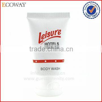 Hotel disposable white body wash tube body lotion packaging tube