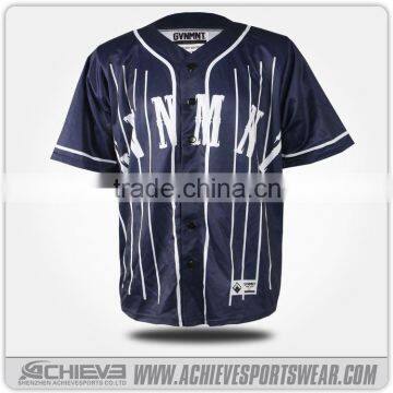 2016 custom printing baseball team jersey and pants