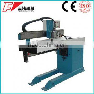 Longitudinal seam welding machine