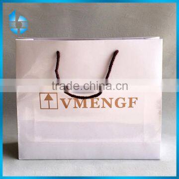 Factory exports environmental paper hand bag for foreign trading apparel