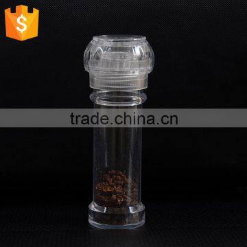 Plastic Spice Grinder/plastic bottle with salt & pepper mill /Salt and Pepper Mills