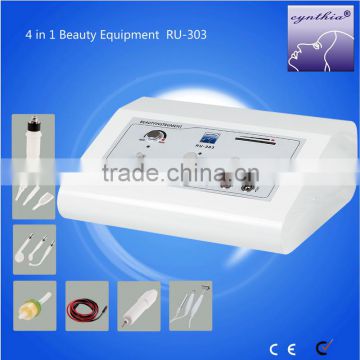 professional microcurrent beauty salon machine 4 in 1 Beauty Equipment Cynthia RU 303