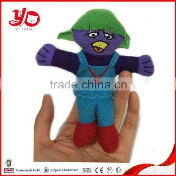 Custom Made Stuffed toys family finger puppet