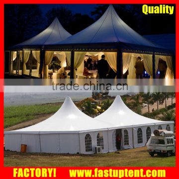 Outdoor Gazebo 100-150 people Aluminium Tent Profile Large Pagoda Canopy Wedding Party Tent