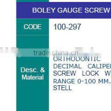 caliper boley gauge screw wide , dental caliper, dental instruments, dental lab instruments