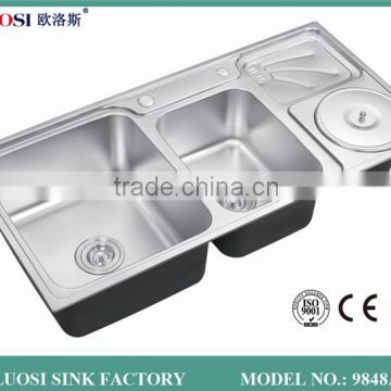 foshan pearl sand finish mini kitchen sink 9848AL