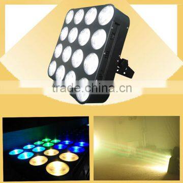 LED Matrix light 16x30w RGB3in1 with beam effect led stage blinder light