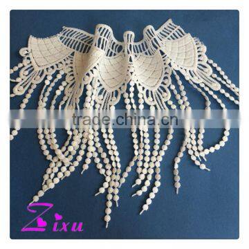 100% Polyester material water soluble lace african indian embroidery lace trimming                        
                                                                                Supplier's Choice