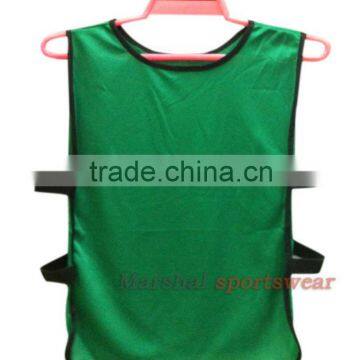 Hot sale grade original training sports green football bibs