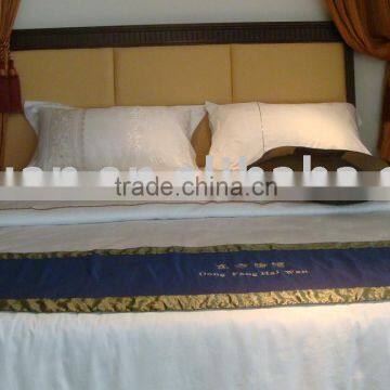 100% cotton star hotel bed sheet