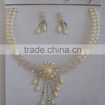 Rhinestone Jewelry Set