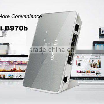 Stocks for low price Unlocked Original B970b Wireless 3G Router with sim card slot