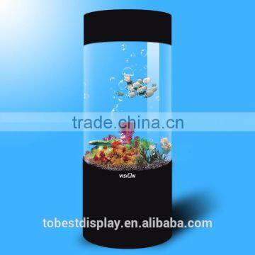 Factory supply large round aquarium, marine aquarium, aquarium with led for sale