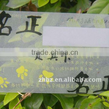 ECO-friendly Laminated plastic cards printing