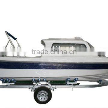 6m best frp police patrol boat with cabin