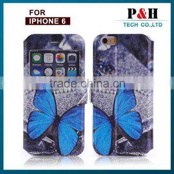 Colorful Drawing Style Flip Leather Case for Apple IPhone 6 Iphone 6 Plus,for Iphone 6s Case photo-5