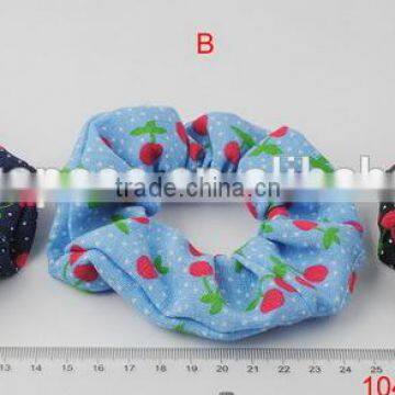 Low price quality candy hair scrunches