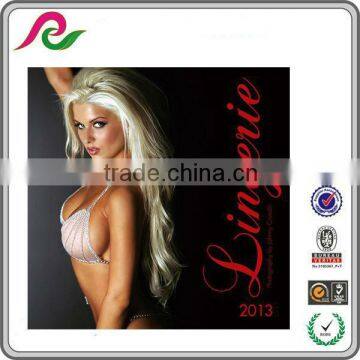 Lingerie 2014 wall hanging Calendar Chinese supplier