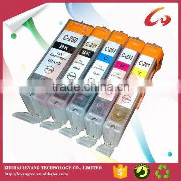 For North American market PGI-250XL CLI-251XL Compatible Ink Cartridge Set for Pixma IP7220, MG5420, MG6320, MX722, MX922