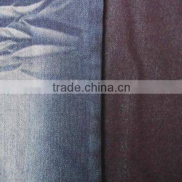 indigo yarn dyed knit denim fabric