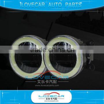 Factory price 3 in 1 fog light, LED DRL+angel eyes+ fog light, led fog light drl led daytime running light