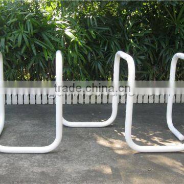 4 loop surface mounted bike rack bicycle stand bicycle parking rack