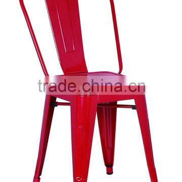 high back metal bar chair/dinning chair