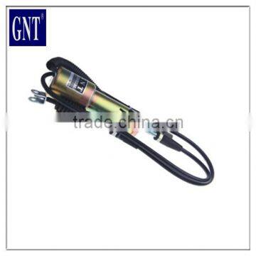 excavator spare parts 11E1-60100-24 engine Stop Solenoid 24V