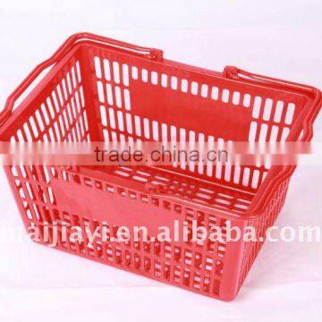 Plastic shopping basket MJYI-TB-XK