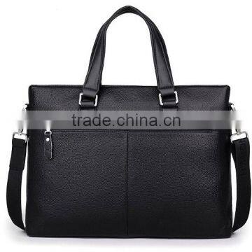 Fashion Brown Tote Bag Cow Leather Handbags Bag Men photo-4