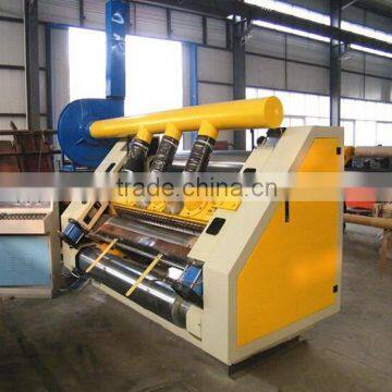 Fingerless Type Single Facer Machine For Corrugated Cardboard Production line