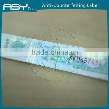 Anti-counterfeiting Hologram Watermark Security Paper Sticker photo-3