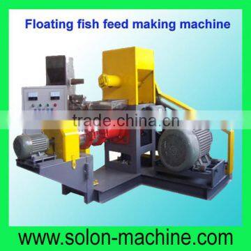 Floating fish feed making machine/Floating fish feed extruder machine/Floating fish food making machine for fish farming