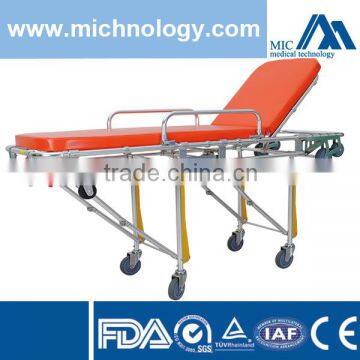 SKB039(C) Hot Sale Adjustable Ambulance Stretcher Trolley