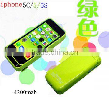 Back up Charger 4200mAh Power Bank Battery Case for Iphone 5 photo-2
