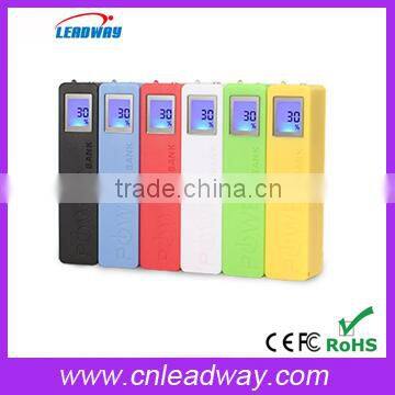 power bank factory power bank 2600mah with digital display screen