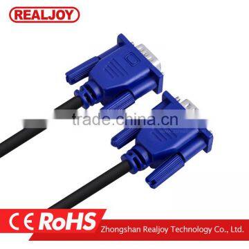 3m High Speed 15 Pins 3+4 Male to Male for Monitor Extension VGA Cable photo-6