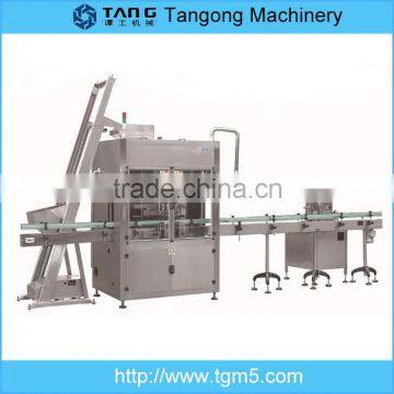 hot fill sauce in glass bottling equipment