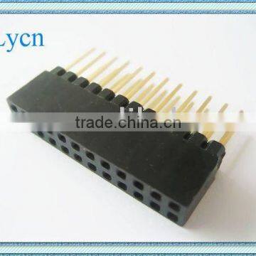 2.54mm DIP dual row Female connector