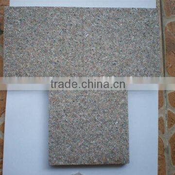 red granite tile